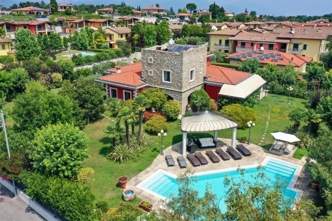 Private Luxury Villa With Pool Moniga del Garda 외부 사진