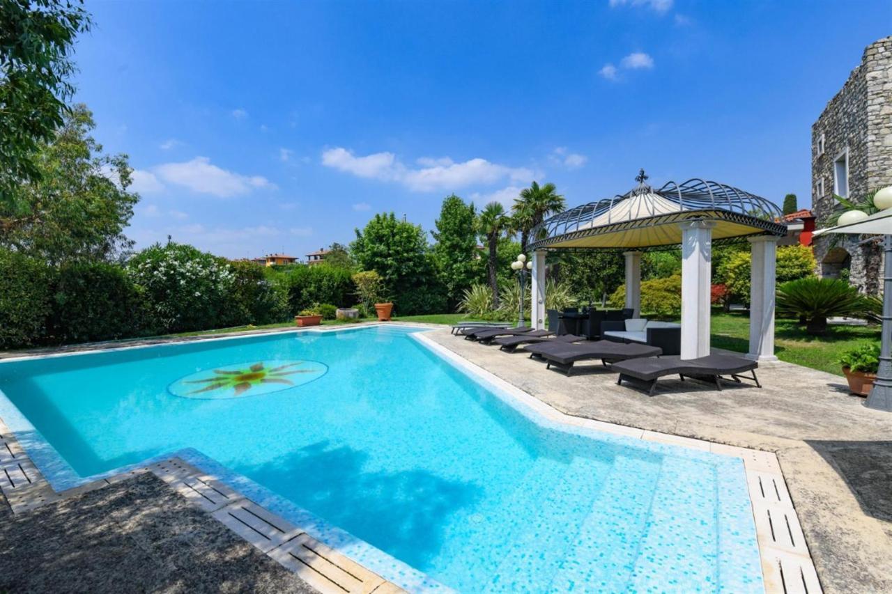 Private Luxury Villa With Pool Moniga del Garda 외부 사진
