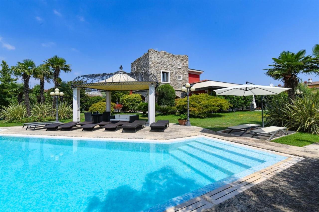 Private Luxury Villa With Pool Moniga del Garda 외부 사진